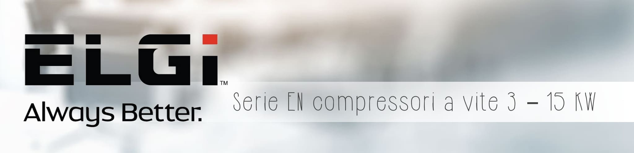 Compressori Elgi Rotair - serie EN a vite