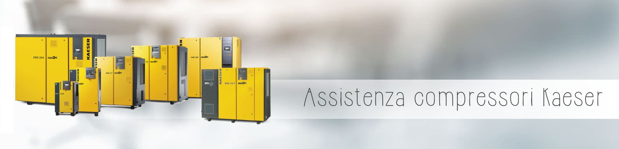 Assistenza compressori Kaeser